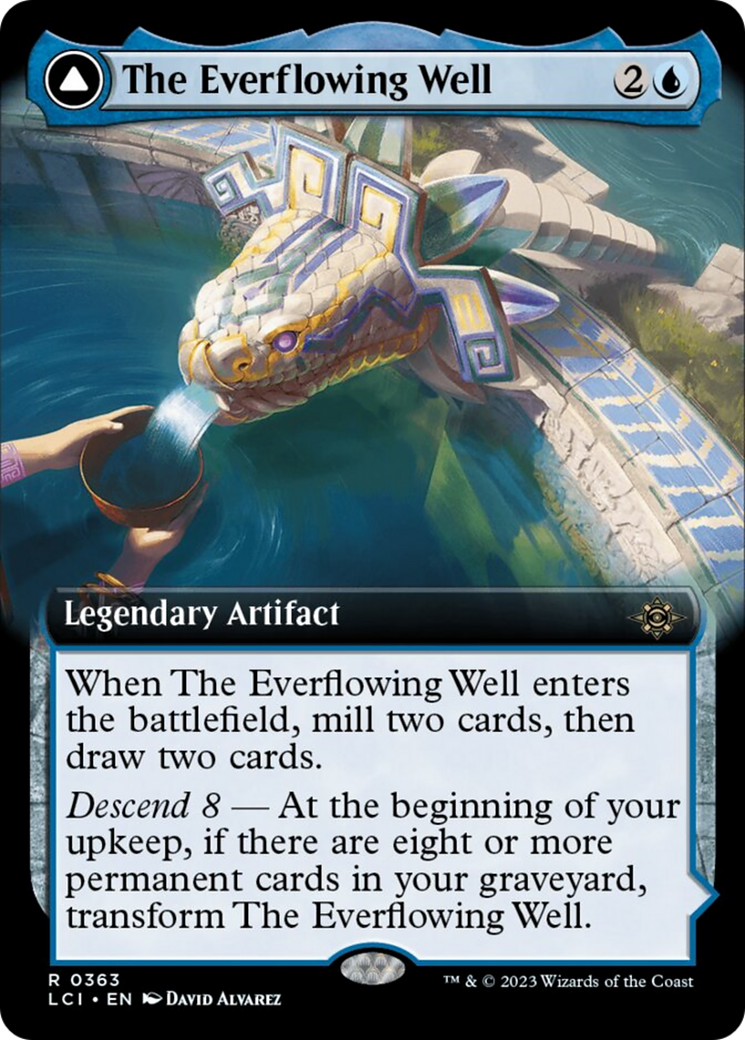 The Everflowing Well // The Myriad Pools (Extended Art) [The Lost Caverns of Ixalan] | Rook's Games and More