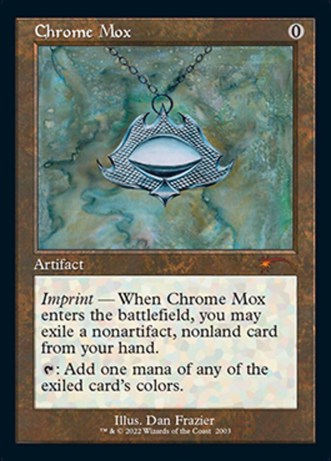 Chrome Mox (Retro) [Secret Lair Countdown Kit] | Rook's Games and More