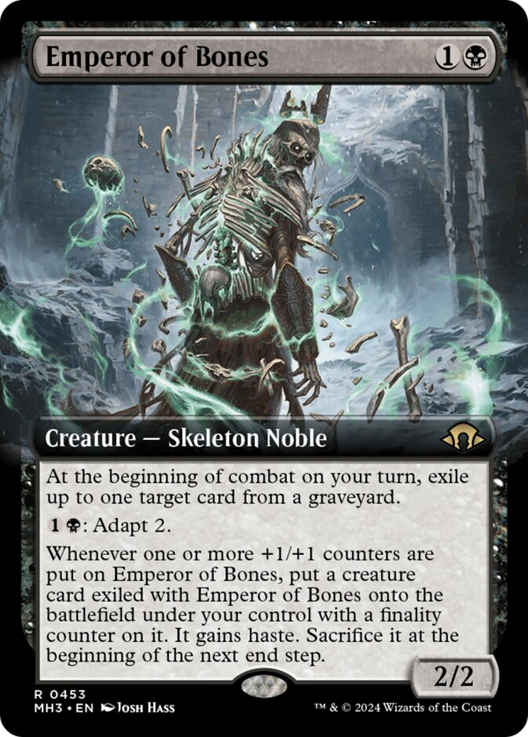 Emperor of Bones (Extended Art) [Modern Horizons 3] | Rook's Games and More