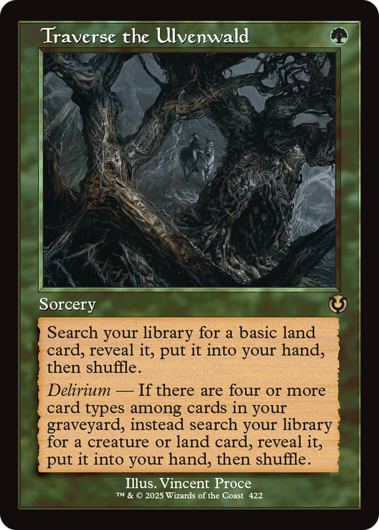 Traverse the Ulvenwald (Retro Frame) [Innistrad Remastered] | Rook's Games and More
