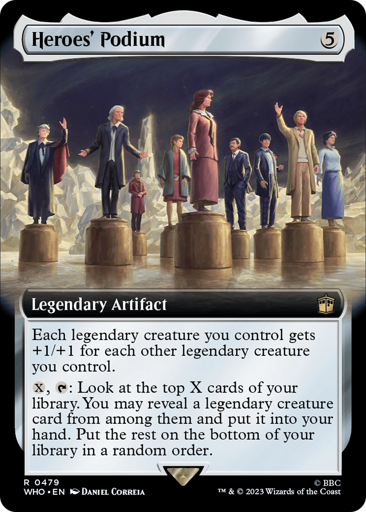 Heroes' Podium (Extended Art) [Doctor Who] | Rook's Games and More