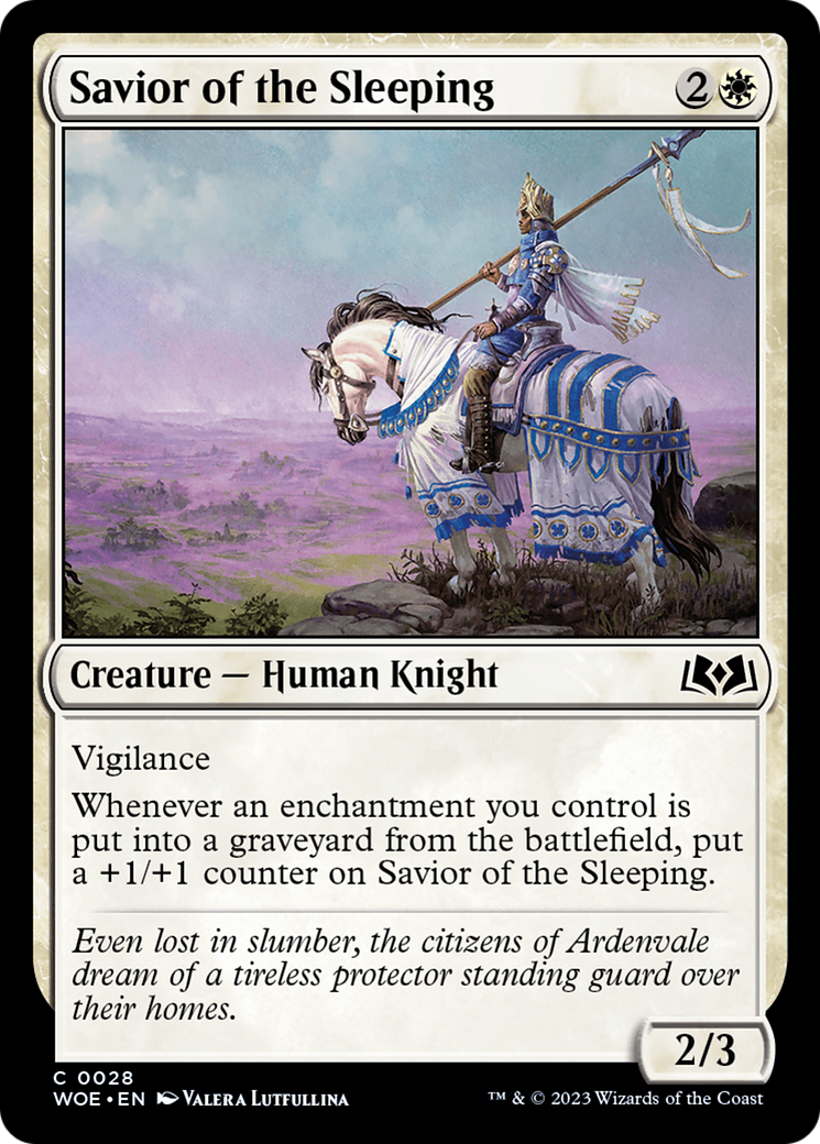 Savior of the Sleeping [Wilds of Eldraine] | Rook's Games and More