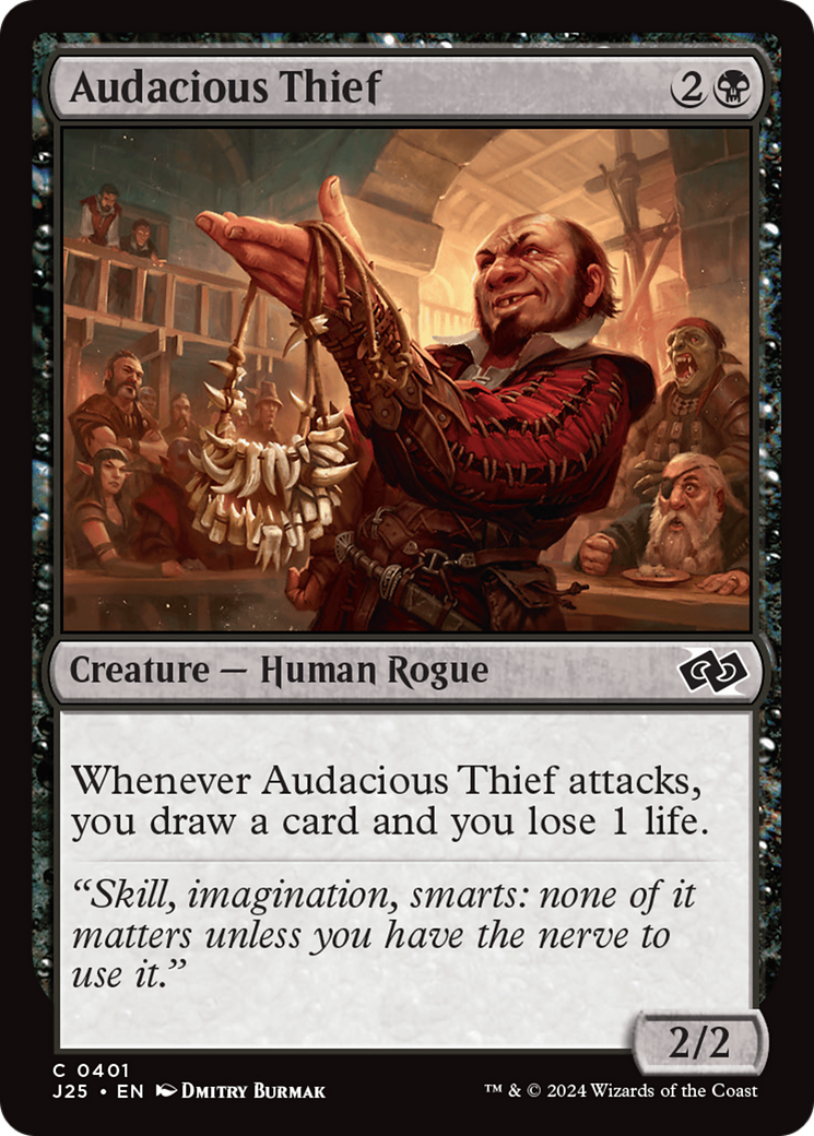 Audacious Thief [Foundations Jumpstart] | Rook's Games and More