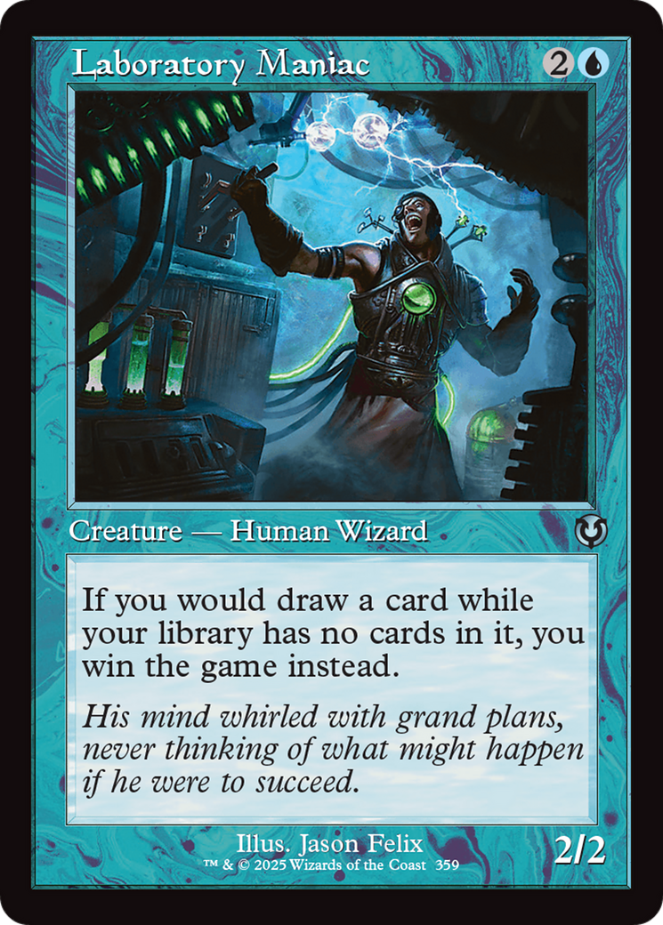 Laboratory Maniac (Retro Frame) [Innistrad Remastered] | Rook's Games and More