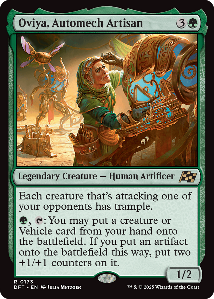Oviya, Automech Artisan [Aetherdrift] | Rook's Games and More