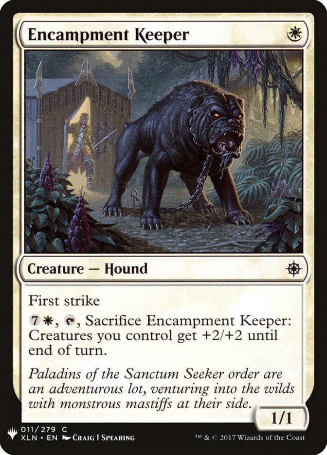 Encampment Keeper [Mystery Booster] | Rook's Games and More