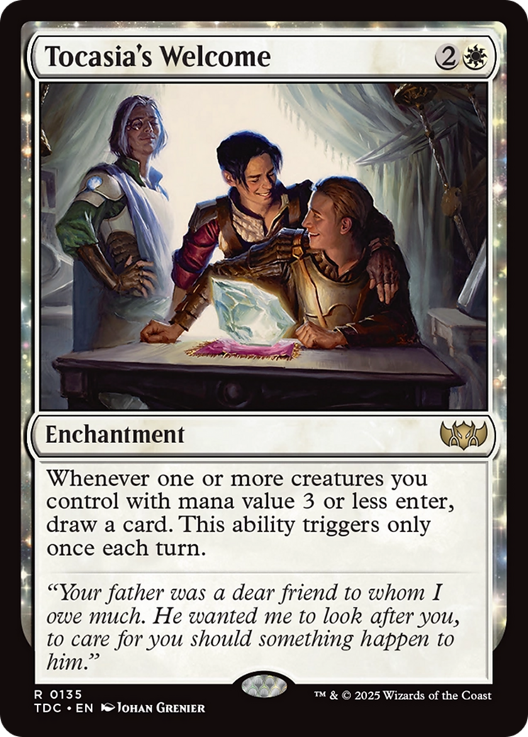 Tocasia's Welcome [Tarkir: Dragonstorm Commander] | Rook's Games and More