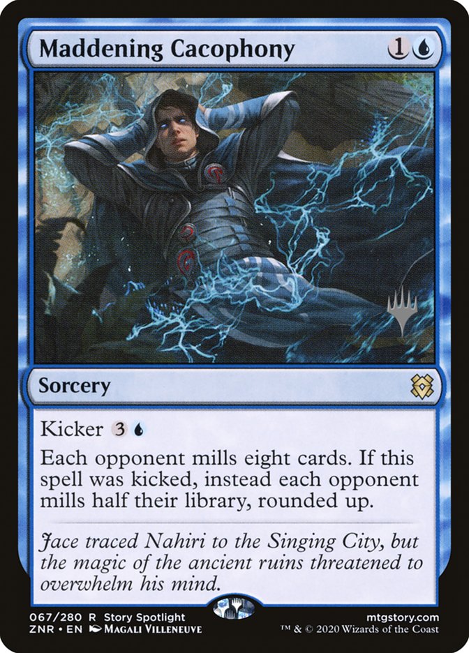 Maddening Cacophony (Promo Pack) [Zendikar Rising Promos] | Rook's Games and More