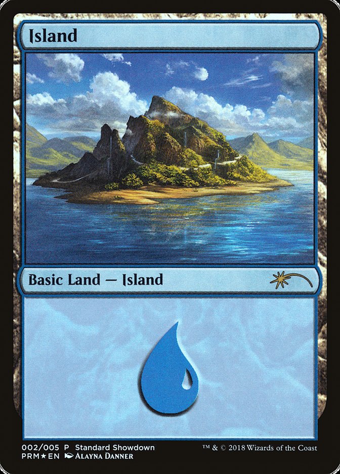 Island (Alayna Danner) [Standard Showdown Promos] | Rook's Games and More