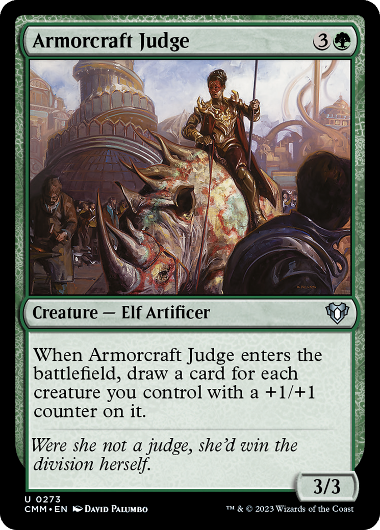 Armorcraft Judge [Commander Masters] | Rook's Games and More