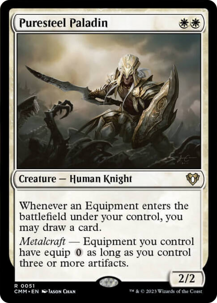 Puresteel Paladin [Commander Masters] | Rook's Games and More