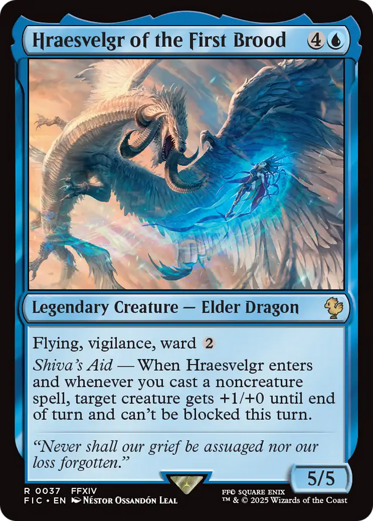 Hraesvelgr of the First Brood [FINAL FANTASY Commander] | Rook's Games and More
