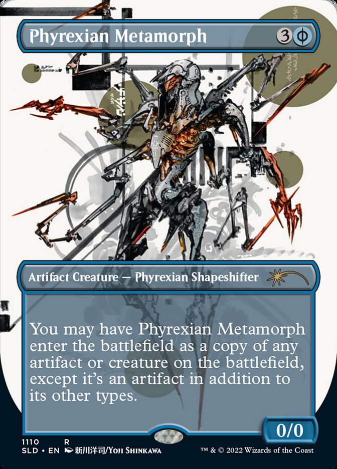 Phyrexian Metamorph (Borderless) [Secret Lair Drop Series] | Rook's Games and More