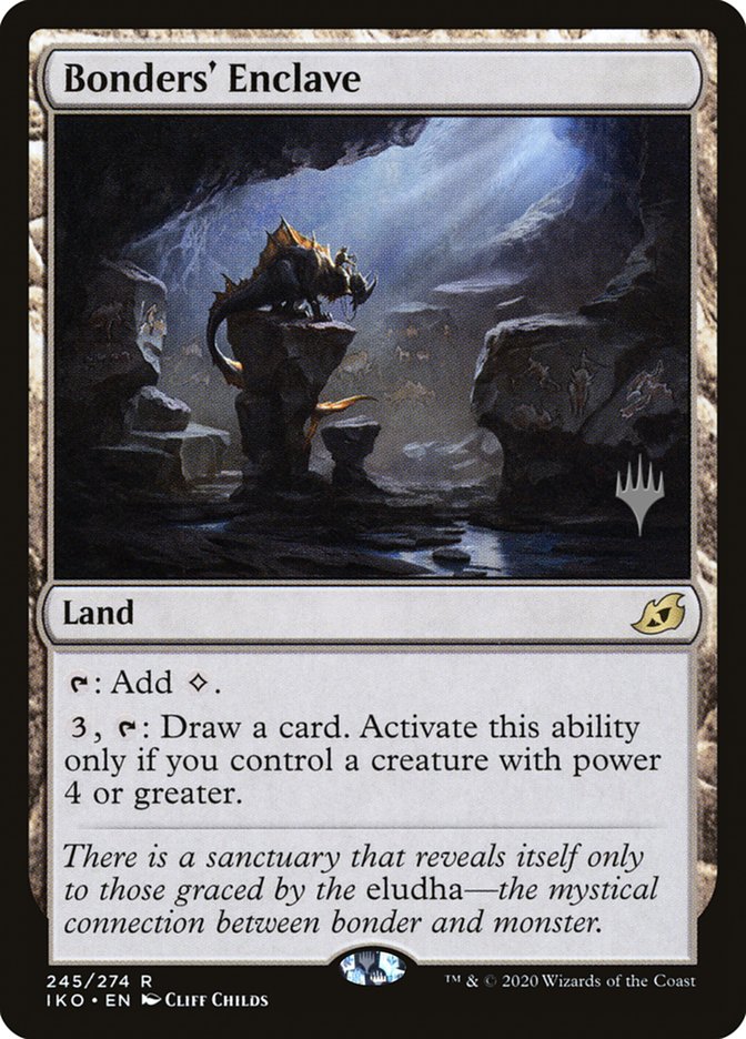 Bonders' Enclave (Promo Pack) [Ikoria: Lair of Behemoths Promos] | Rook's Games and More