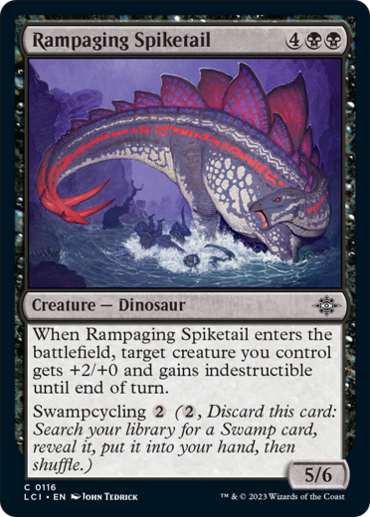 Rampaging Spiketail [The Lost Caverns of Ixalan] | Rook's Games and More