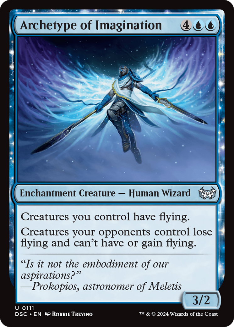 Archetype of Imagination [Duskmourn: House of Horror Commander] | Rook's Games and More