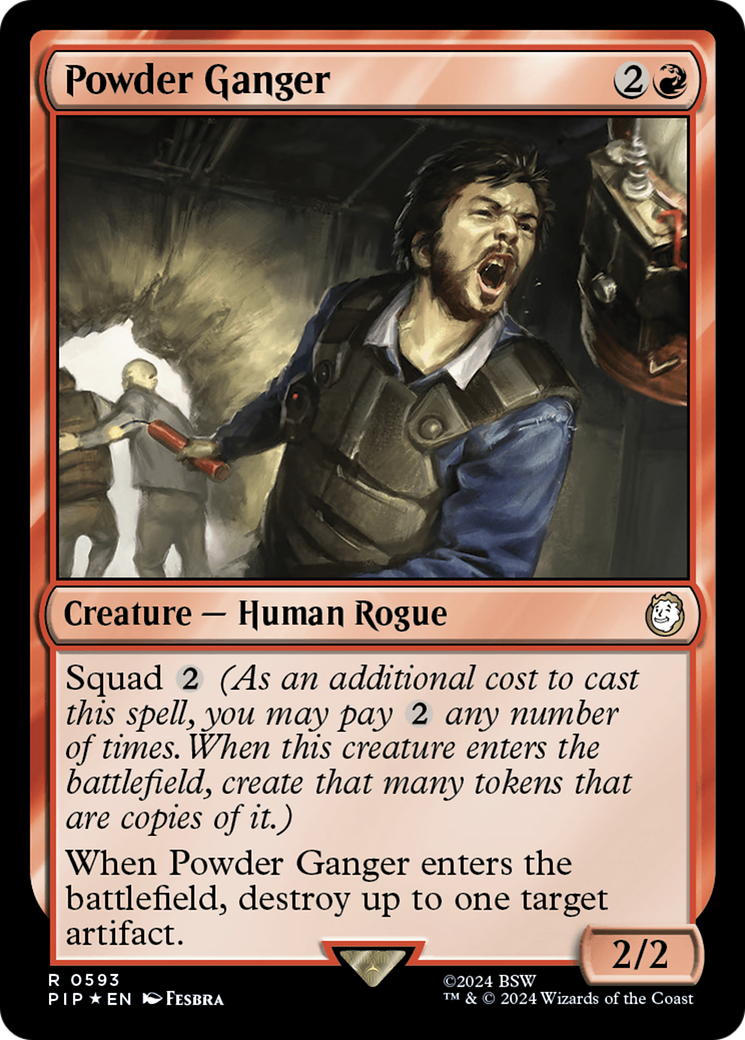 Powder Ganger (Surge Foil) [Fallout] | Rook's Games and More