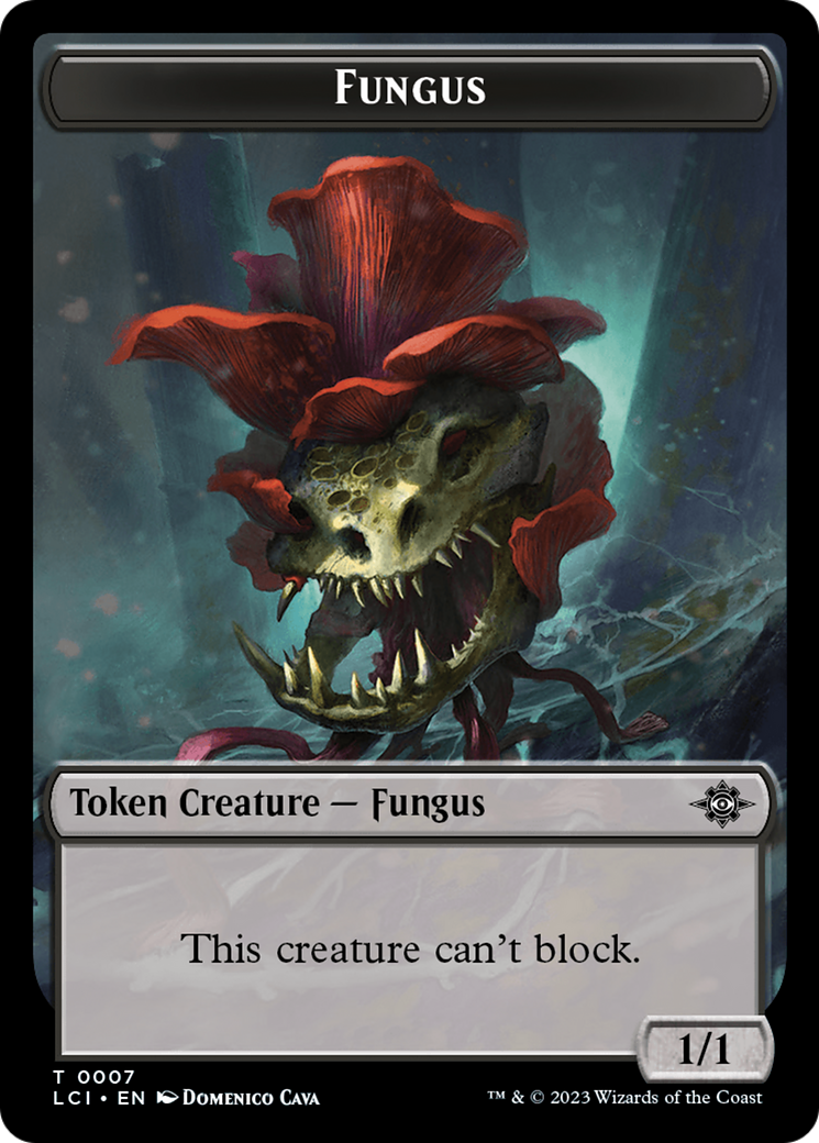 Fungus Token [The Lost Caverns of Ixalan Tokens] | Rook's Games and More