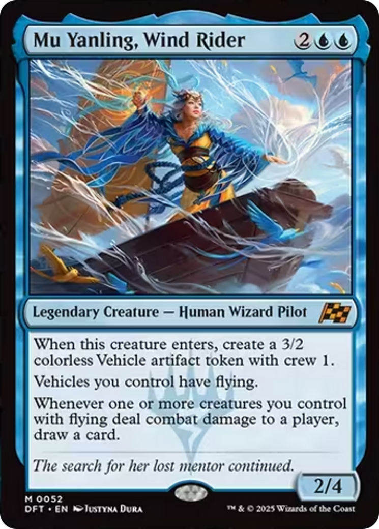 Mu Yanling, Wind Rider [Aetherdrift] | Rook's Games and More