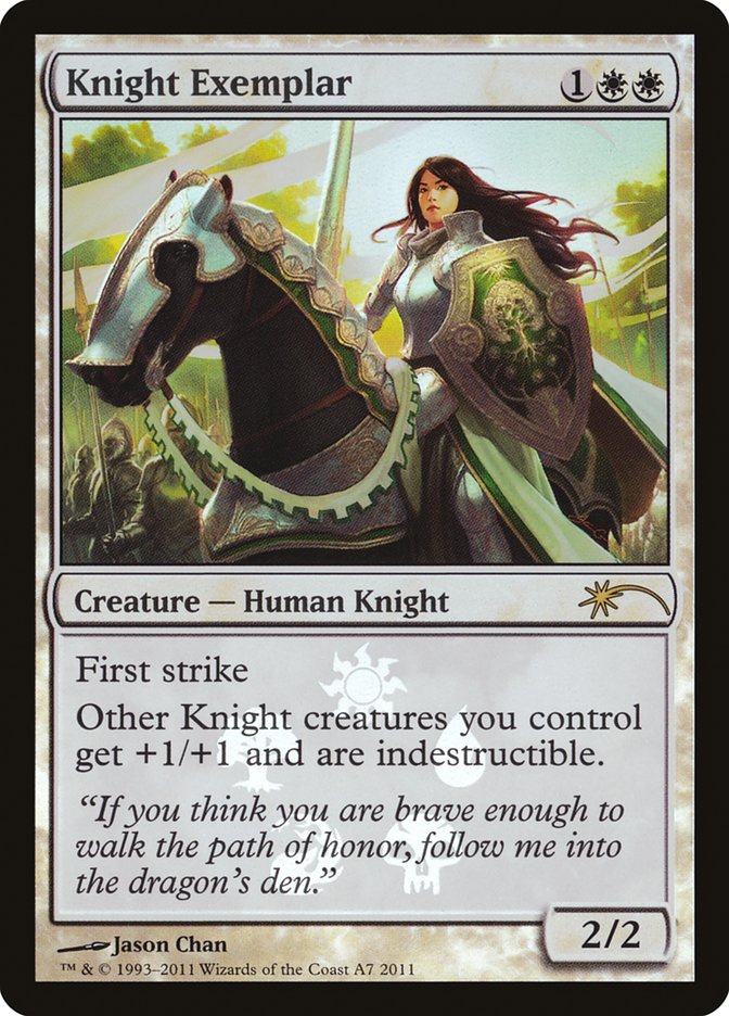 Knight Exemplar [Resale Promos] | Rook's Games and More