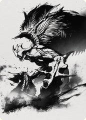Phyrexian Vindicator 2 Art Card [Phyrexia: All Will Be One Art Series]