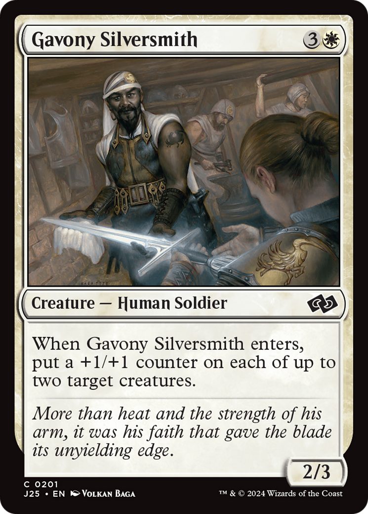 Gavony Silversmith [Foundations Jumpstart] | Rook's Games and More