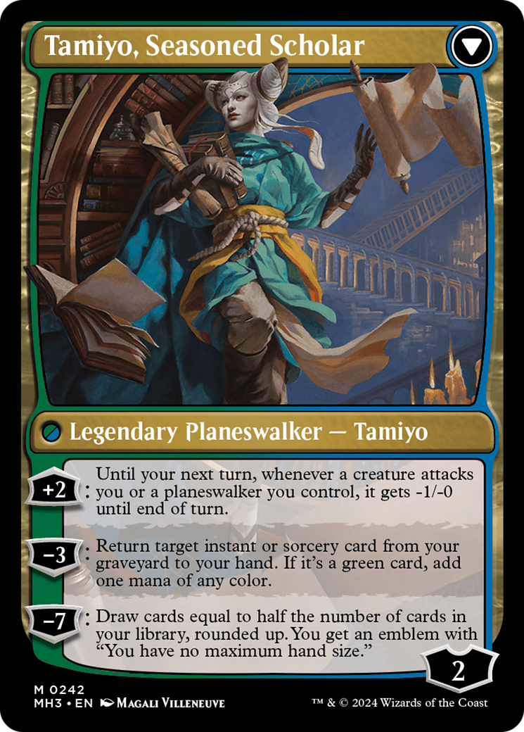 Tamiyo, Inquisitive Student // Tamiyo, Seasoned Scholar [Modern Horizons 3] | Rook's Games and More