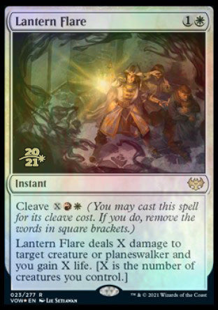 Lantern Flare [Innistrad: Crimson Vow Prerelease Promos] | Rook's Games and More