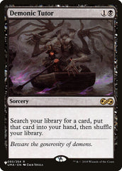 Demonic Tutor [The List] | Rook's Games and More