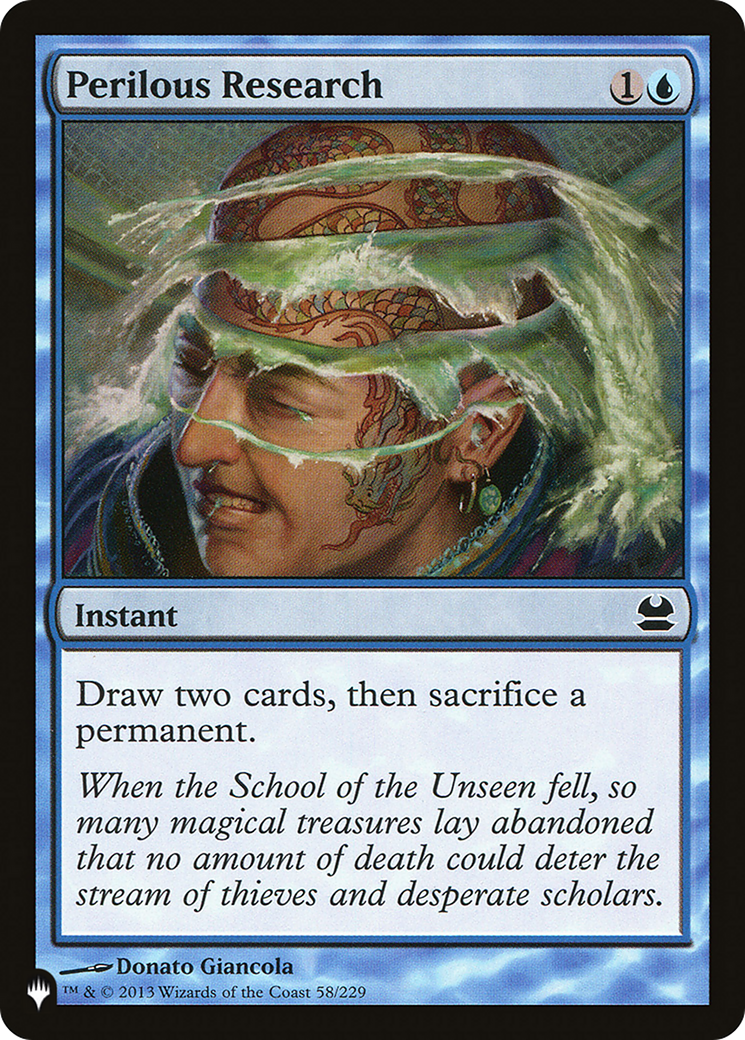 Perilous Research [The List] | Rook's Games and More