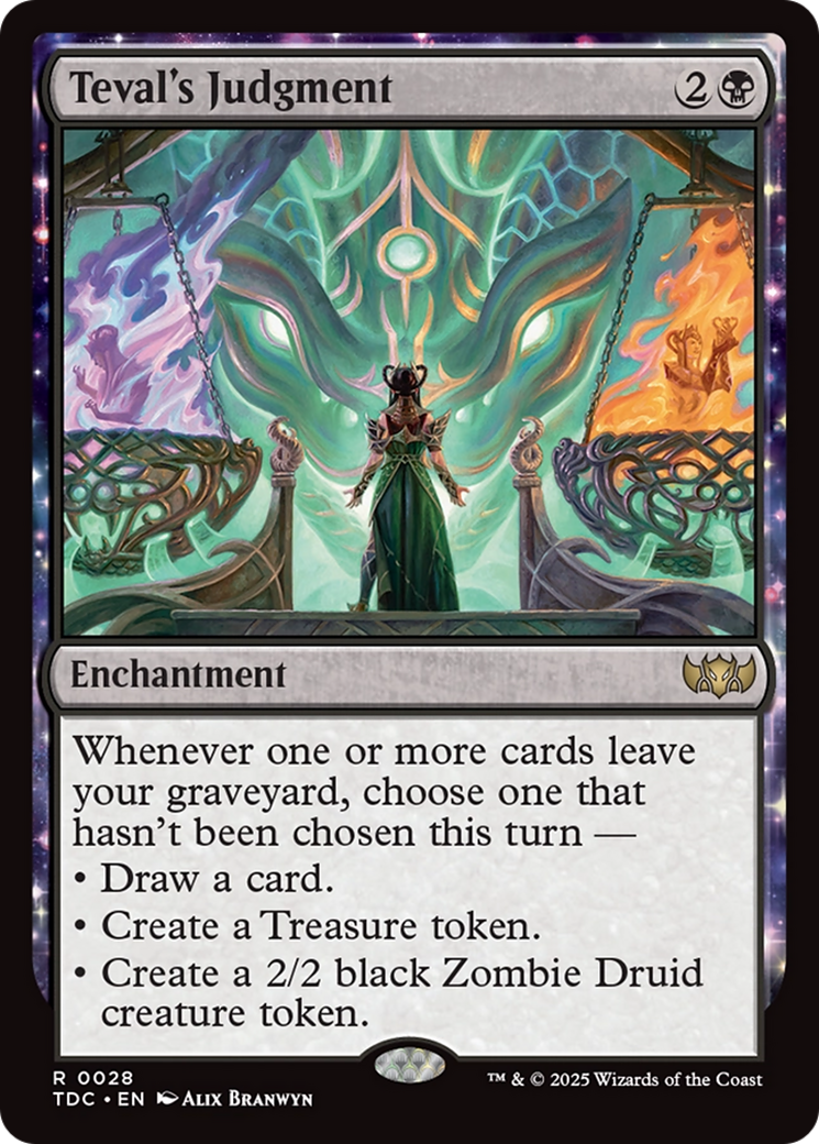 Teval's Judgment [Tarkir: Dragonstorm Commander] | Rook's Games and More