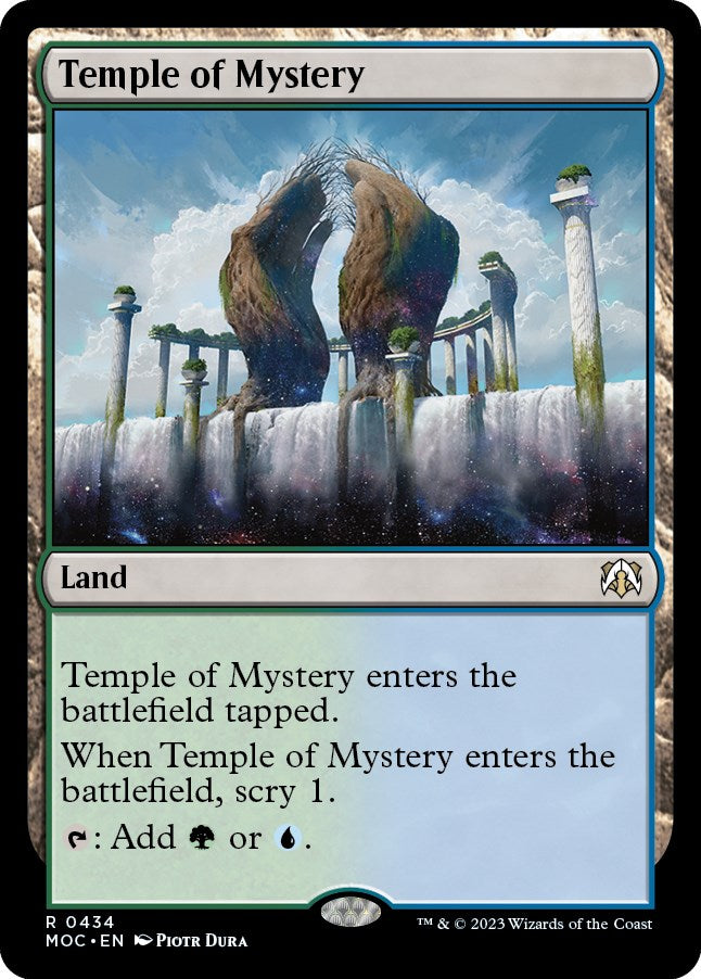 Temple of Mystery [March of the Machine Commander] | Rook's Games and More