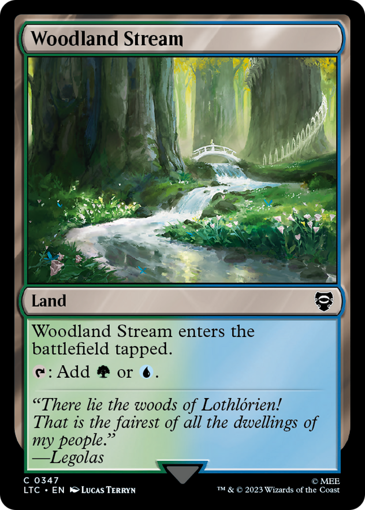 Woodland Stream [The Lord of the Rings: Tales of Middle-Earth Commander] | Rook's Games and More