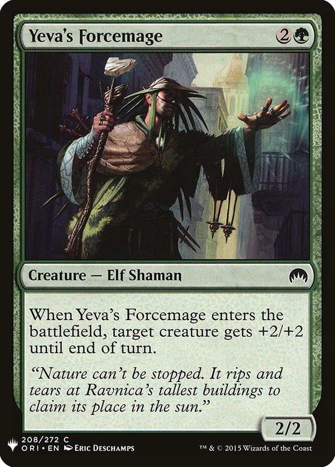 Yeva's Forcemage [Mystery Booster] | Rook's Games and More