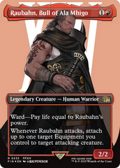 Raubahn, Bull of Ala Mhigo (Borderless) (Surge Foil) [FINAL FANTASY]