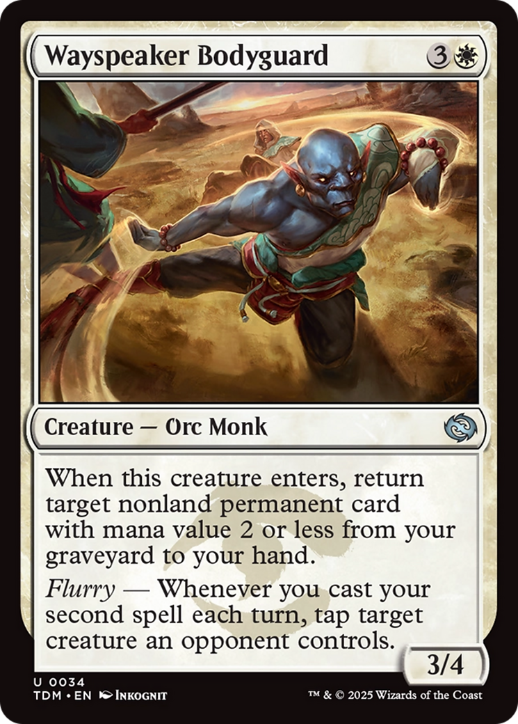 Wayspeaker Bodyguard [Tarkir: Dragonstorm] | Rook's Games and More