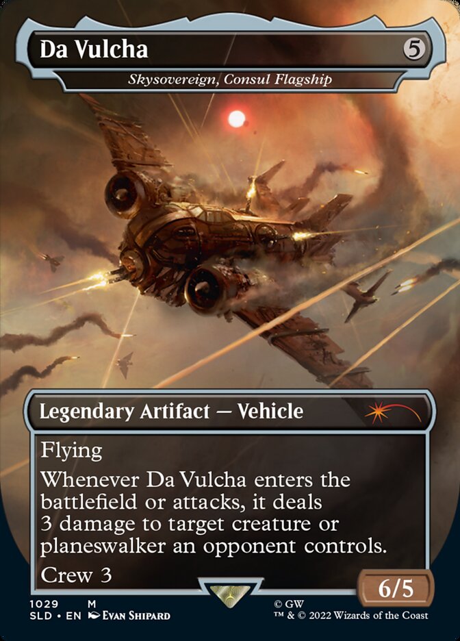 Da Vulcha - Skysovereign, Consul Flagship (Borderless) [Secret Lair Drop Series] | Rook's Games and More