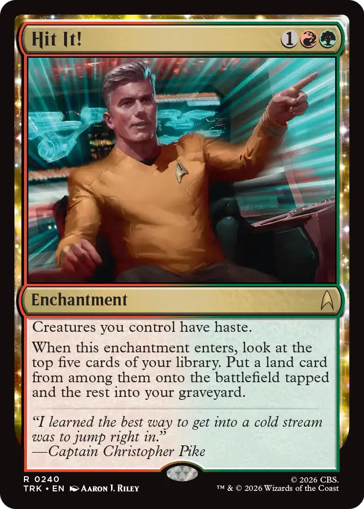 Hit It! [Star Trek] | Rook's Games and More
