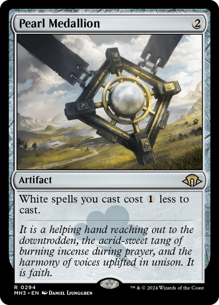 Pearl Medallion [Modern Horizons 3] | Rook's Games and More
