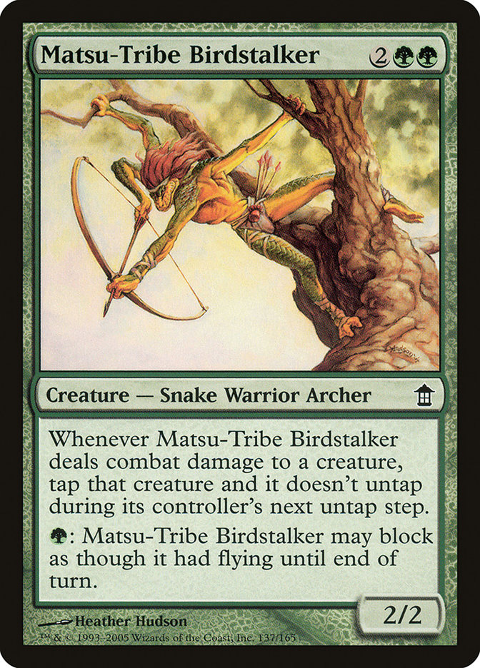 Matsu-Tribe Birdstalker [Saviors of Kamigawa] | Rook's Games and More