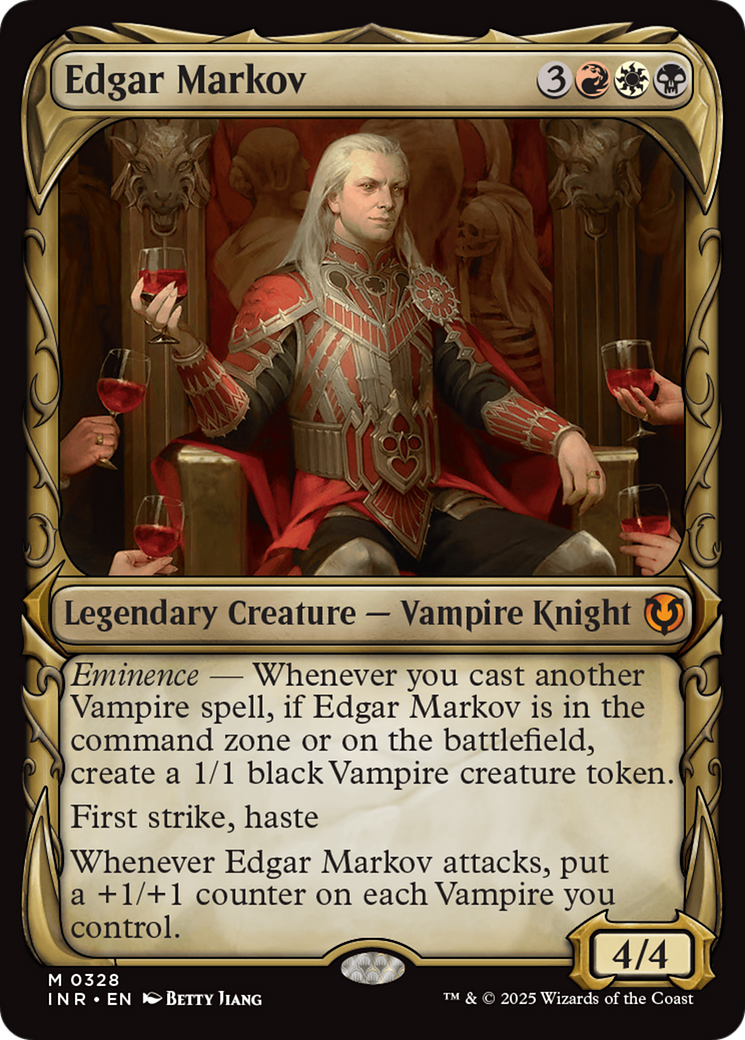 Edgar Markov (Showcase) [Innistrad Remastered] | Rook's Games and More