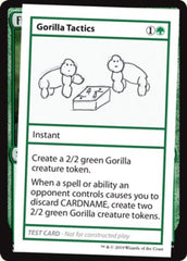 Gorilla Tactics (2021 Edition) [Mystery Booster Playtest Cards]