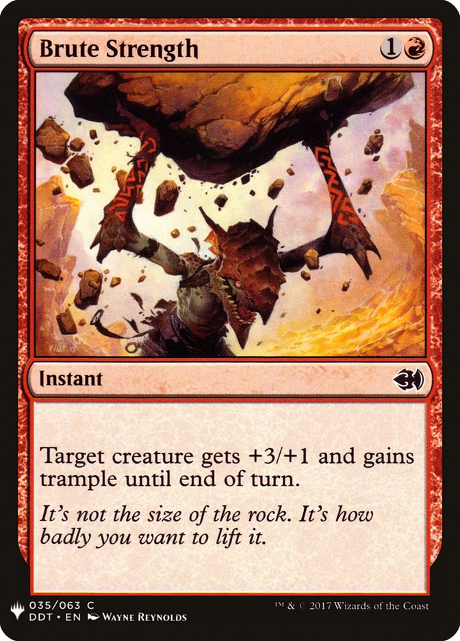 Brute Strength [Mystery Booster] | Rook's Games and More