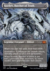 Kozilek, Butcher of Truth (Borderless Alternate Art) [Double Masters 2022]