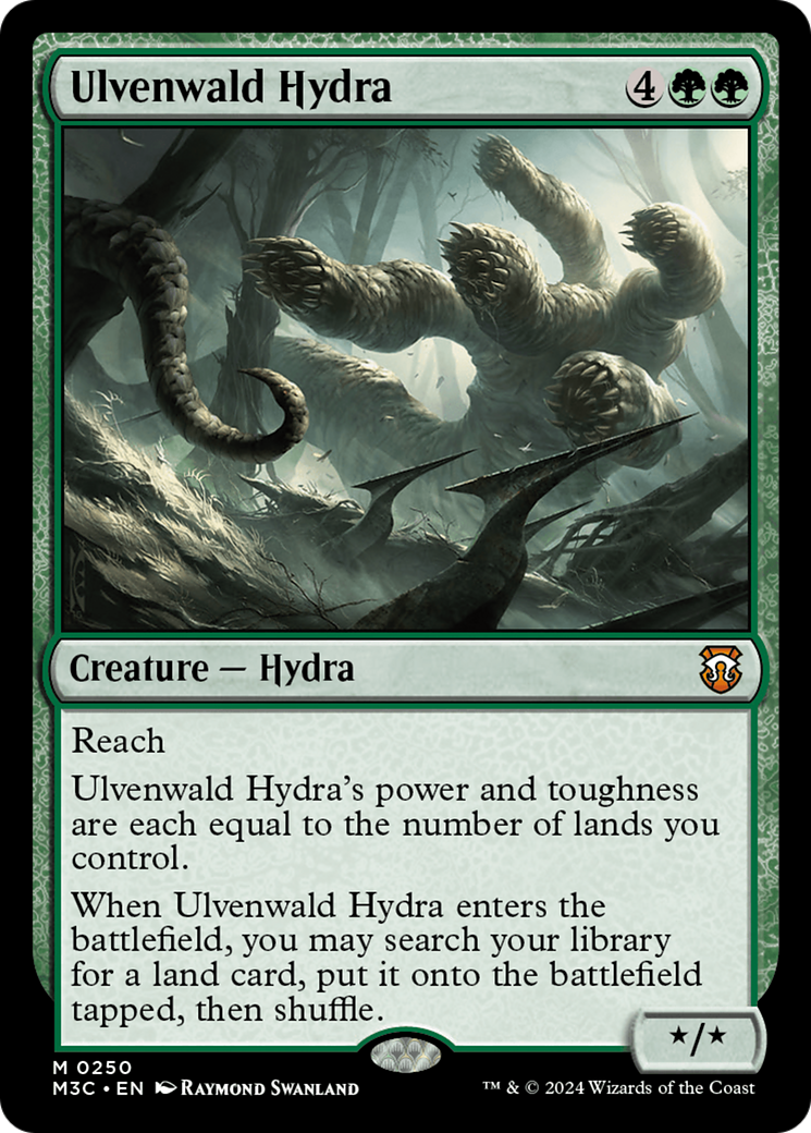 Ulvenwald Hydra (Ripple Foil) [Modern Horizons 3 Commander] | Rook's Games and More