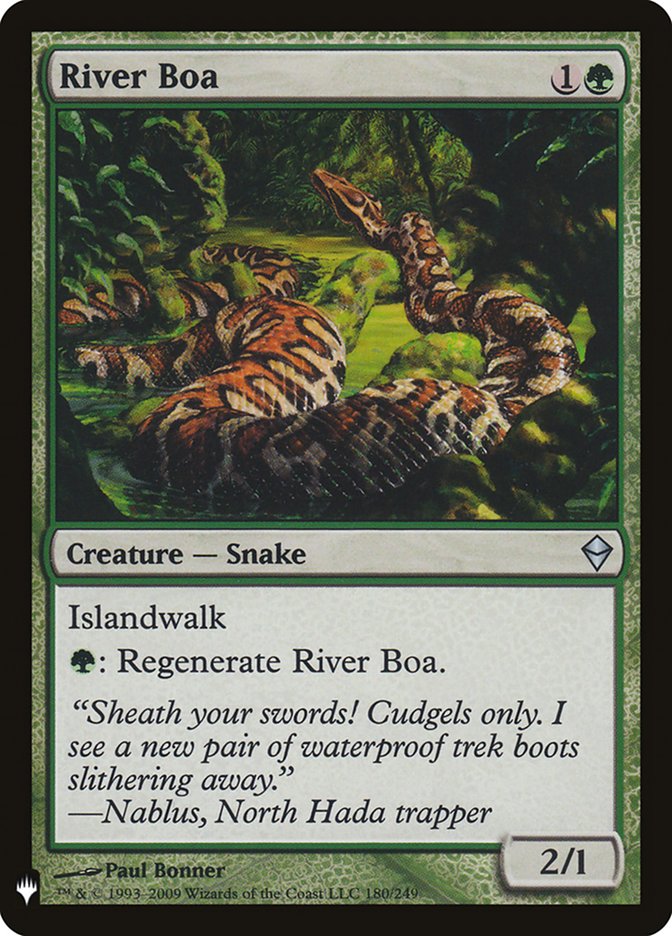 River Boa [Mystery Booster] | Rook's Games and More