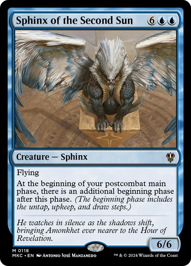 Sphinx of the Second Sun [Murders at Karlov Manor Commander] | Rook's Games and More