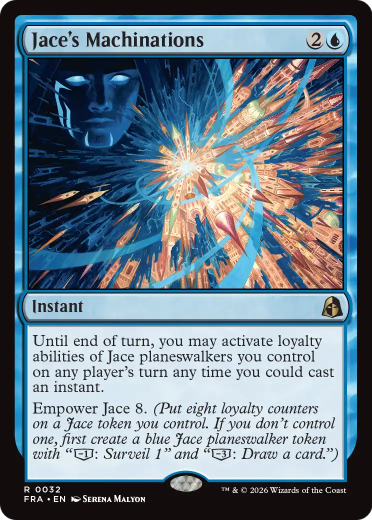 Jace's Machinations [Reality Fracture] | Rook's Games and More