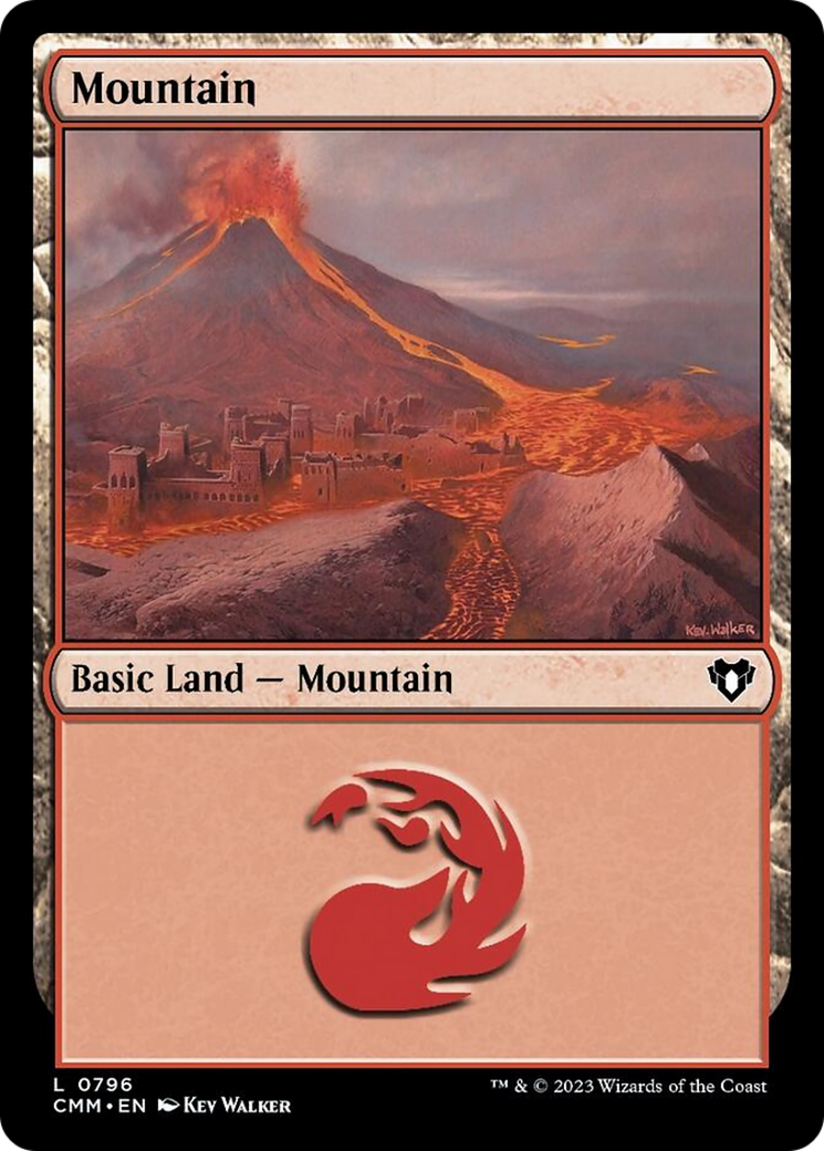 Mountain (796) [Commander Masters] | Rook's Games and More