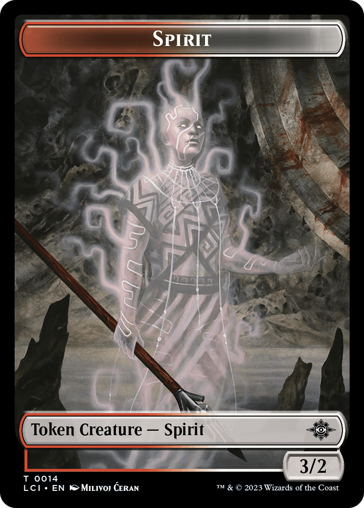 Spirit Token [The Lost Caverns of Ixalan Tokens] | Rook's Games and More